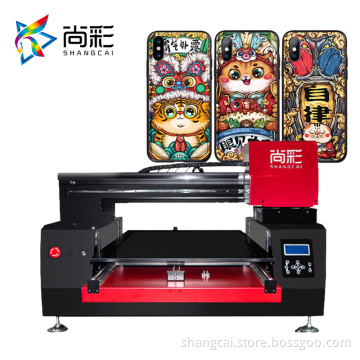 6090 Full automatic varnish 3d effect uv printer Inkjet Printers digital printing machine price